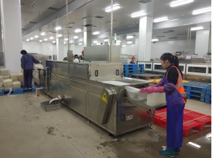 料筐噴淋清洗機